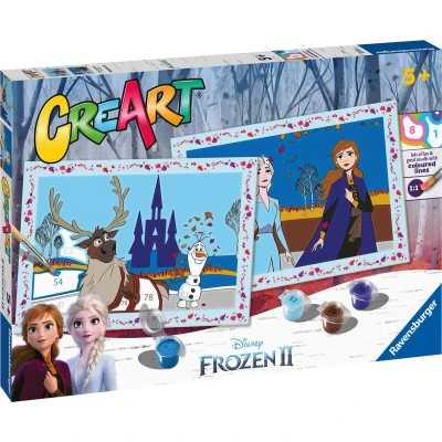 Afbeelding van Ravensburger CreArt Schilderen op Nummer Frozen 2