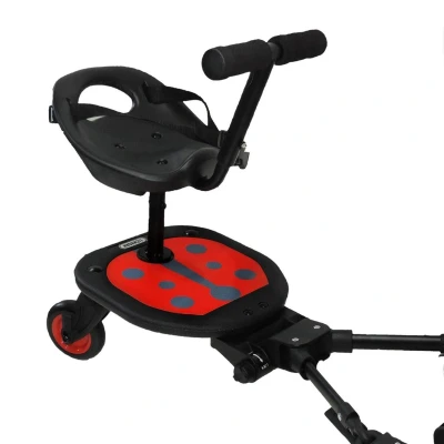 Afbeelding van Ladybug Rider · Meerijdplankje met zitje en stang