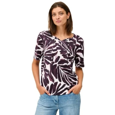 Afbeelding van Cecil Tshirt print, Dames, Maat: Small, Rot