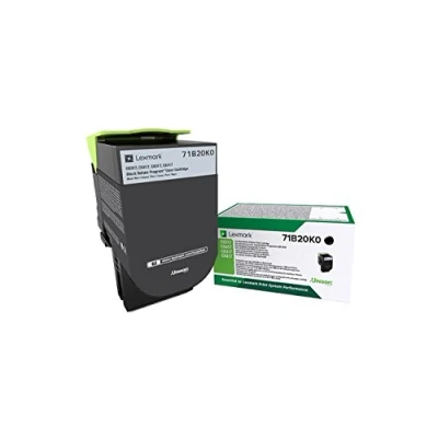 Afbeelding van Lexmark 71B20K0 Toner Zwart