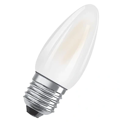 Afbeelding van OSRAM 4058075654419 LED lamp Energielabel F (A G) E27 Kaars 2.5 W = 25 Warmwit (Ø x h) 35 mm 1 stuk(s)