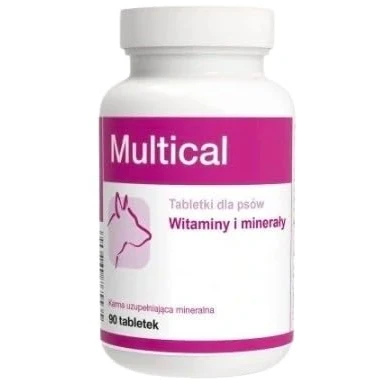 Afbeelding van DOLFOS Multical 90 tabletten Vitamine en mineraalbereiding voor honden