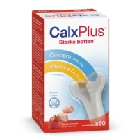 Afbeelding van Calxplus Aardbei Kauwtabl 60