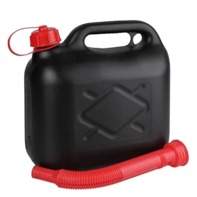 Afbeelding van Jerrycan voor benzine en diesel incl. schenktuit 5 liter