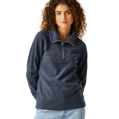 Afbeelding van Regatta Fleecetrui Solenne Dames Polyester Navy Maat 40