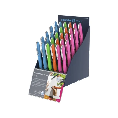 Afbeelding van Vulpen Schneider Wavy SIS display 30 stuks Engels
