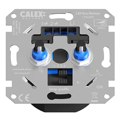 Afbeelding van Inbouwdimmer Calex (LED, Duo)