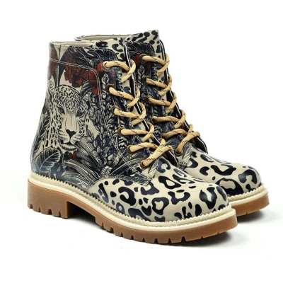 Afbeelding van GOBY Siberian Enkel Laars laarzen Damesboots Dames Ankle boot Handmade Maat 40