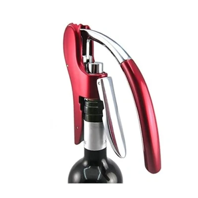 Afbeelding van Beste gereedschapsset Professionele kelner Power Zinklegering Kurkentrekker Octopus Premium konijnenhendel met ingebouwde foliesnijder Flesopenerkit