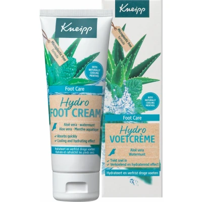 Afbeelding van 6x Kneipp Voetcrème Hydro 75 ml