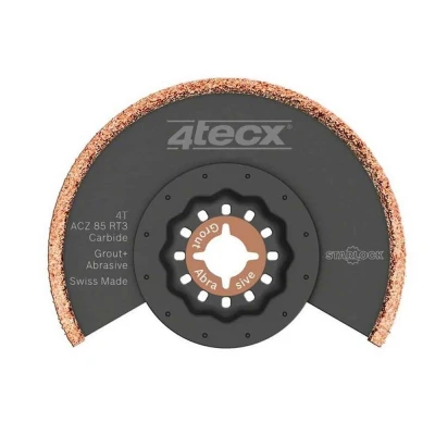 Afbeelding van 4tecx Multizaagblad segment SL ACZ 85mm RT3 abrasieve materialen 1 stuk
