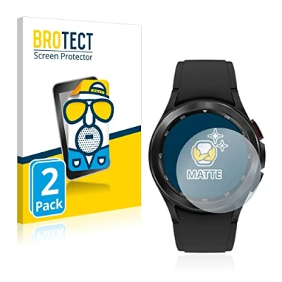 Afbeelding van BROTECT (2 Stuks) Antireflecterende Beschermfolie voor Samsung Galaxy Watch 4 Classic (42mm) Anti Glare Screen Protector, Mat, Ontspiegelend