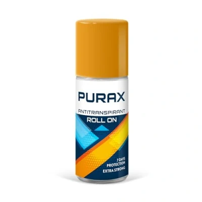 Afbeelding van Purax Antitranspirant Roll on 50 ml, extra sterk tegen transpiratie