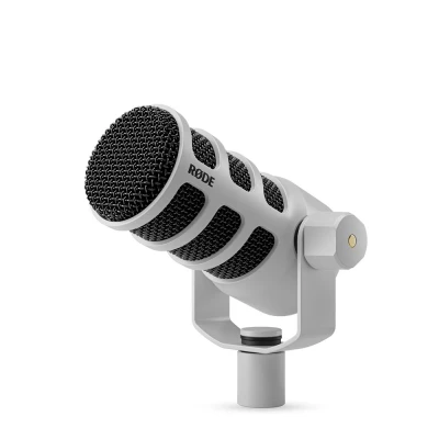 Afbeelding van Rode PodMic podcast microfoon wit