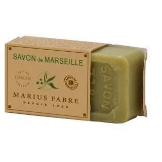 Afbeelding van Marius Fabre Savon marseille zeep in doos olijf 40 g