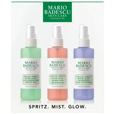 Afbeelding van Mario Badescu SPRITZ.MIST.GLOW Huidverzorgingsset, Maat: One Size,