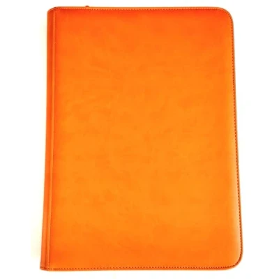Afbeelding van Docsmagic.de Pro Player 9 Pocket Zip Album Orange 360 Card Binder MTG PKM YGO