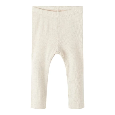 Afbeelding van NAME IT baby gemêleerde skinny broek NBNKAB ecru melange