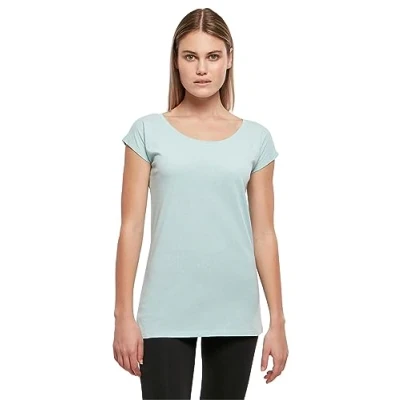 Afbeelding van Build your Brand Dames BB013 Wide Neck Tee T Shirt, oceaanblauw, 4XL, 4XL