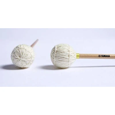 Afbeelding van Yamaha MKAW04 Keiko Abe marimba mallet hard geel