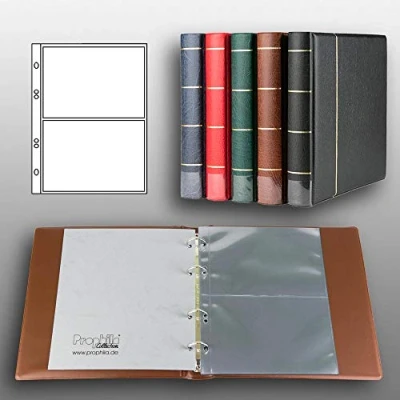 Afbeelding van Prophila Kobra Postcard Album with 20 pockets for 40 Postcards