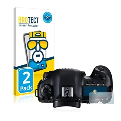Afbeelding van BROTECT Screenprotector voor Canon EOS 5D Mark III (Schouderdisplay) Folie Beschermfolie transparant volledig dekking (2 Stuks)