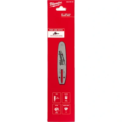Afbeelding van Milwaukee 20 cm/ 8&quot; guide bar M18 FHS Zwaard voor kettingzaag cm 8&quot;;&quot;; FHS20 4932480169