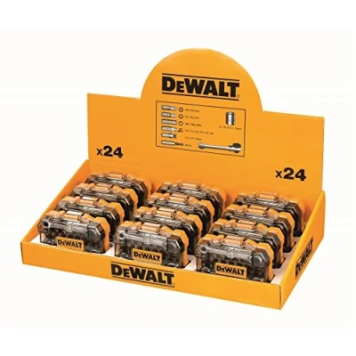 Afbeelding van DeWalt Accessoires Display 12x 32 delige doppen /schroefbitset DT71516M QZ