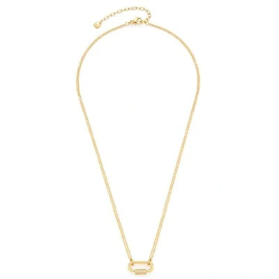 Afbeelding van Leonardo Ketting, Dames, Maat: One Size, Geelgoud