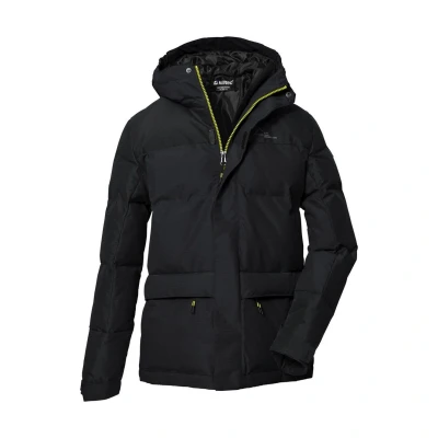 Afbeelding van killtec Jongens Gewatteerde jas met capuchon/winterjas is waterafstotend KOW 156 BYS QLTD JCKT, black, 128, 40912 000