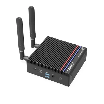 Afbeelding van MINIX Fanless Mini PC Windows 11 Pro, Intel i3 N350, NEO Z350 0dB 16GB DDR4 512GB M.2 PCIe Gen3 x 4 SSD Micro Desktop Computer, 4K Dual Display/2.5G LAN, for Business Home Office Multi Tasking