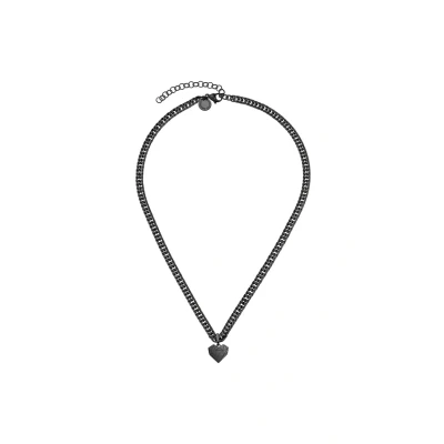 Afbeelding van Liebeskind Berlin Broken Heart Ketting, Dames, Maat: One Size, Schwarz