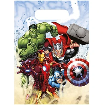 Afbeelding van Traktatie zakje Mighty Avengers Infinity 6 stuks