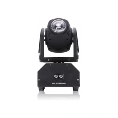 Afbeelding van Ibiza Light Lmh250 Rc 10W RGBW LED Beam moving head met DMX en afstandsbediening