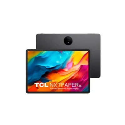 Afbeelding van TCL NXTPAPER 14 tablet, 36,8 cm (14,25 inch), FHD, Octa Core, 8 GB RAM, 256 geheugen, uitbreidbaar door MicroSD, 10.000 mAh accu, Android 14, grijs, pen inbegrepen