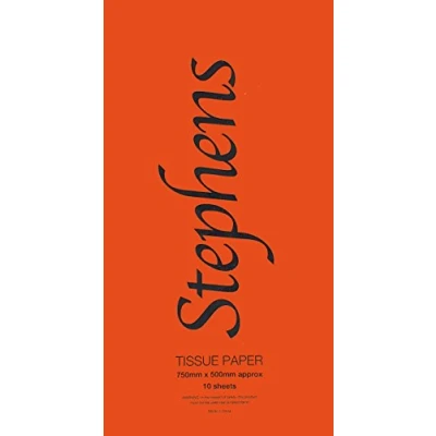 Afbeelding van Stephens zijdepapier, 750 x 500 mm oranje