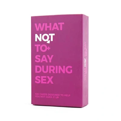 Afbeelding van What Not To Say During Sex Kaarten
