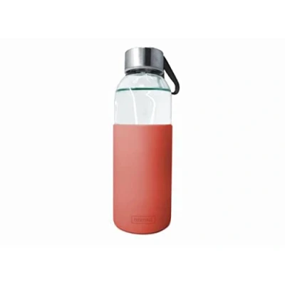 Afbeelding van Nerthus FIH 395 400ml glazen Fles Koraal. BPA vrij