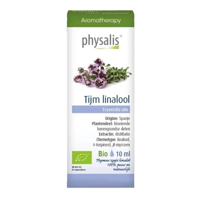 Afbeelding van Physalis Aromatherapie Tijm Linalool 10ML