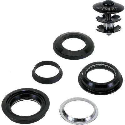 Afbeelding van Neco Balhoofdset 1 1/8&quot; semi geintegreerd zonder draad zwart
