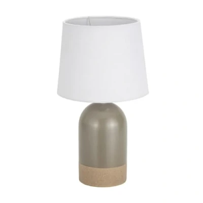 Afbeelding van Bureaulamp Versa Duo Linnen Keramisch 40 W 18 x 32,5 cm