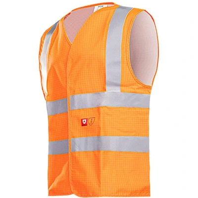 Afbeelding van Sioen HELLISAN vlamvertragend AST vest 03030059 HV Oranje