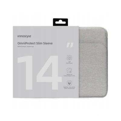 Afbeelding van Innostyle® Omniprotect Slim Laptoptas 14&quot; Waterdichte Grijs