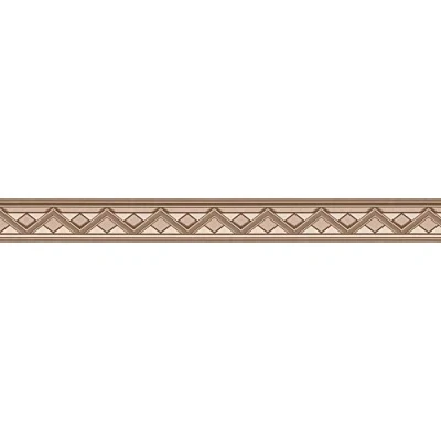 Afbeelding van GRAFISCHE BEHANGRAND Zelfklevend beige bruin creme A.S. Création Only Borders 11