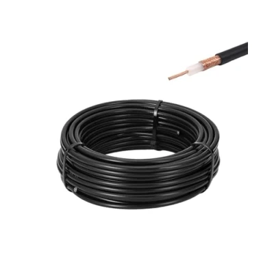 Afbeelding van Vecys RG58 RF Coaxiale Coaxkabel 49.2FT/15M