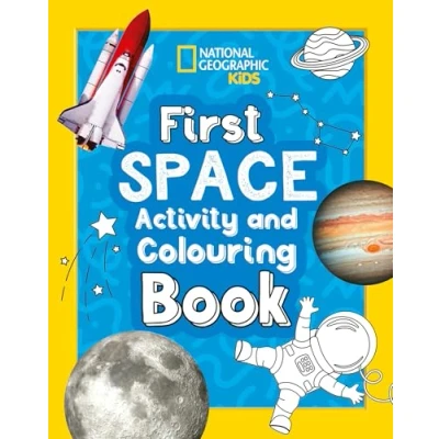 Afbeelding van First Space Activity and Colouring Book