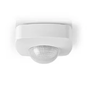 Afbeelding van Bewegingssensor Nedis (Infrarood, 2 tot 8 meter bereik, 360, Binnen/Buiten)