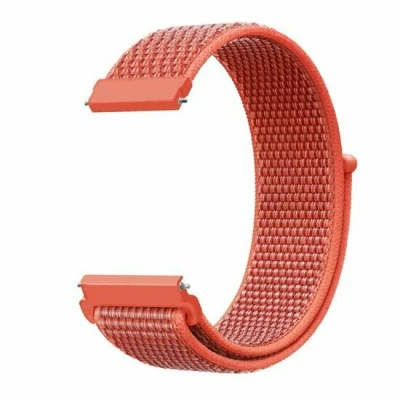 Afbeelding van Garmin Approach S12 / S40 S42 Sport Loop nylon bandje Rood