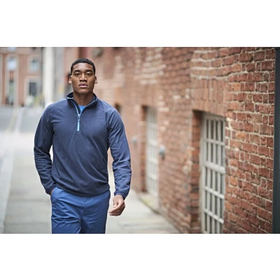 Afbeelding van Regatta Navigate Half Zip Fleece RG691 Black/Lime XL