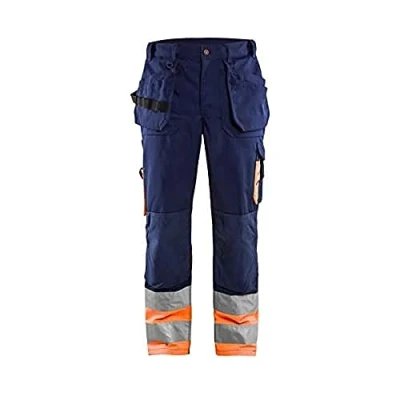 Afbeelding van Blaklader Werkbroek High Vis 1529 1860 Marineblauw/Oranje C60